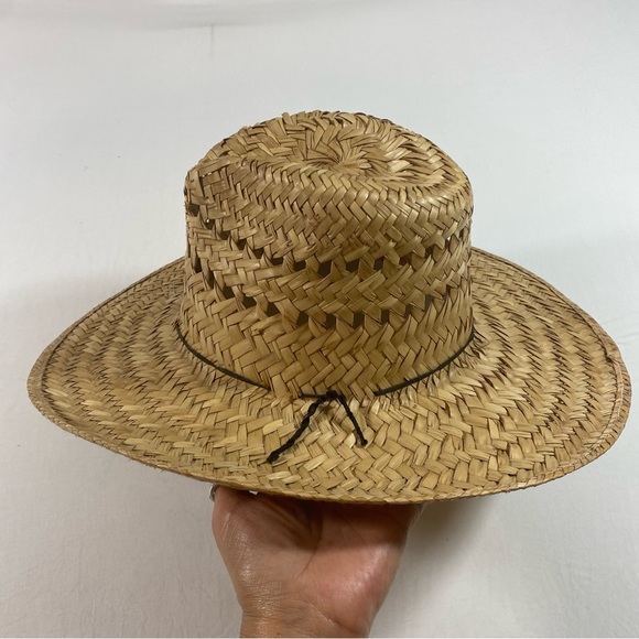 Straw Hat Safari Hat Tall hat unisex - Picture 3 of 6